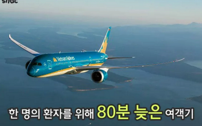 Báo Hàn ca ngợi Vietnam Airlines hoãn bay để cứu khách Hàn Quốc
