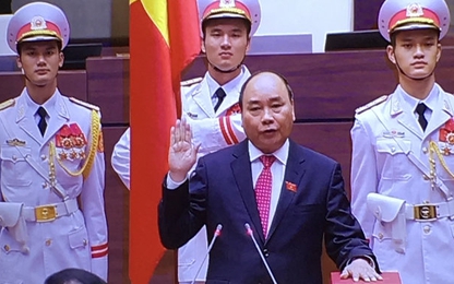 ​Ông Nguyễn Xuân Phúc tuyên thệ nhậm chức Thủ tướng Chính phủ