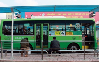 TP. HCM kiếm 170 tỷ đồng mỗi năm từ quảng cáo trên xe buýt