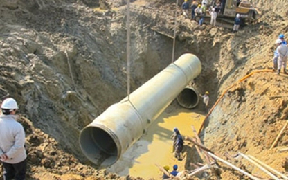 Dự án đường ống sông Đà hủy hợp đồng với Trung Quốc