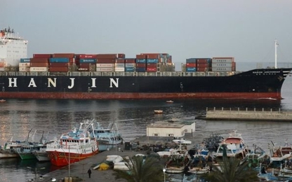Hanjin tuyên bố phá sản, vận tải biển thế giới khủng hoảng chưa từng có