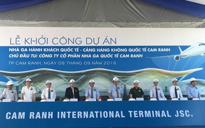 Khởi công xây dựng nhà ga hành khách quốc tế Cam Ranh