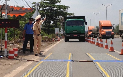 Phú Yên: Ngừng hoạt động Trạm kiểm tra tải trọng xe lưu động