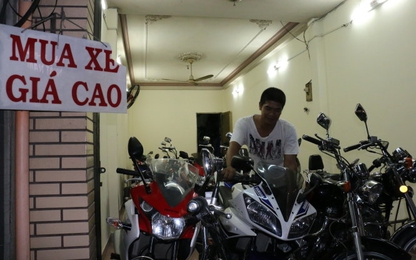 Phố xe máy cũ ở ngã tư Phú Nhuận