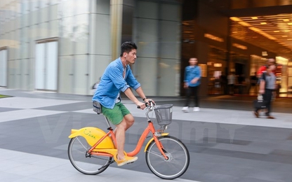 Thích thú với dịch vụ xe đạp công cộng tại Đài Loan