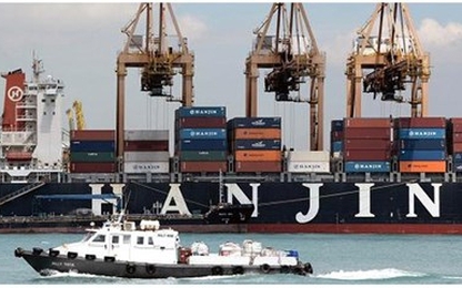 Hãng tàu biển Hanjin phá sản, nợ cảng biển Việt Nam hàng chục tỉ