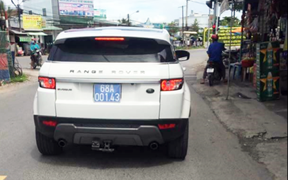 Range Rover biển xanh chở Phó chủ tịch tỉnh Kiên Giang là xe tang vật