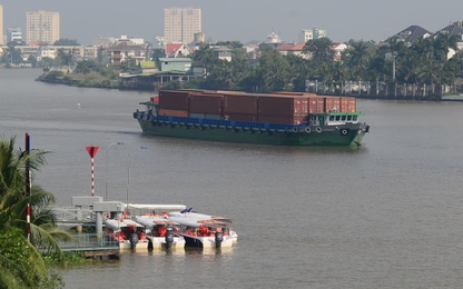 TP.HCM xây cảng sà lan ở Cát Lái “giải cứu” đường bộ
