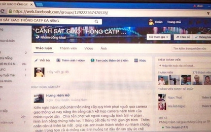 CSGT Đà Nẵng lập facebook nhận phản ánh của dân