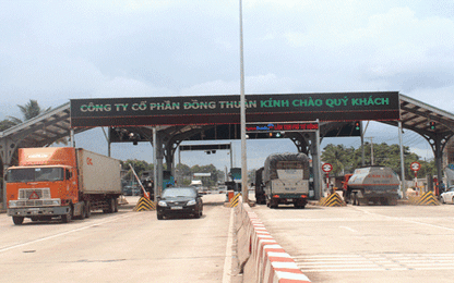 Đề xuất giảm phí xe container trạm thu QL1, tỉnh Đồng Nai
