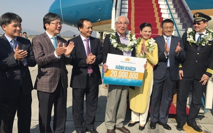 Vietnam Airlines đón hành khách thứ 20 triệu