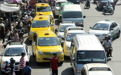 TP HCM lập 5 bến taxi ở trung tâm