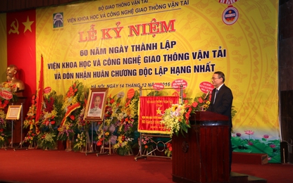 Viện KHCN Giao thông vận tải đón nhận Huân chương Độc lập hạng Nhất