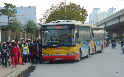Hà Nội điều chỉnh lộ trình 7 tuyến xe buýt
