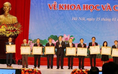 16 công trình nhận Giải thưởng Hồ Chí Minh, Giải thưởng Nhà nước về KH&CN