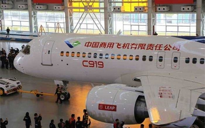 Máy bay 'made in China' cất cánh vào tháng sau