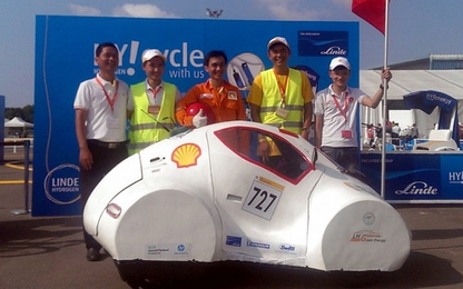 ĐH Lạc Hồng lần 3 vô địch châu Á về xe tiết kiệm nhiên liệu