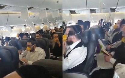 Hành động văn minh của hành khách Do Thái khi máy bay gặp sự cố