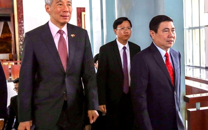Thủ tướng Singapore Lý Hiển Long đến Sài Gòn