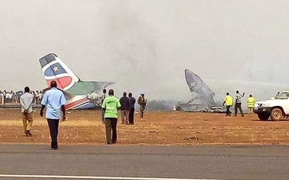 Rơi máy bay ở Nam Sudan: Tất cả hành khách đều sống sót "thần kỳ"