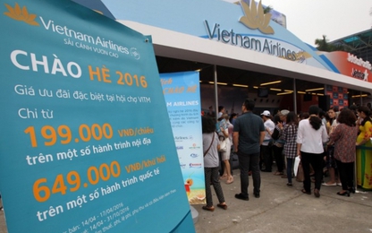VITM 2017 tại Hà Nội bán 150.000 vé máy bay giá rẻ