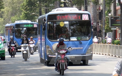 TP. HCM dự kiến sẽ có 841 xe buýt sử dụng khí thiên nhiên