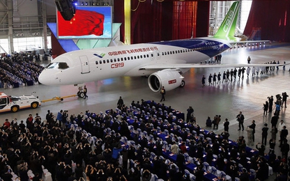 Máy bay “made in China” có thể đe dọa Airbus, Boeing?