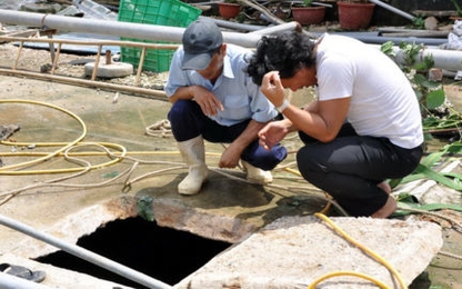 Sửa đường ống, ba anh em ruột tử vong thương tâm dưới hố biogas