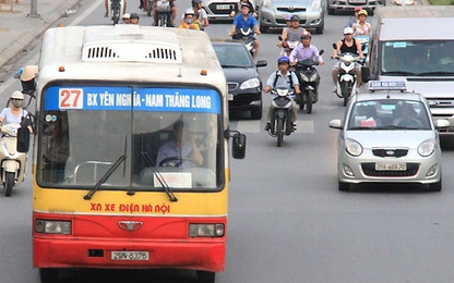 Cho xe buýt dưới 17 chỗ hoạt động như taxi ở đô thị lớn
