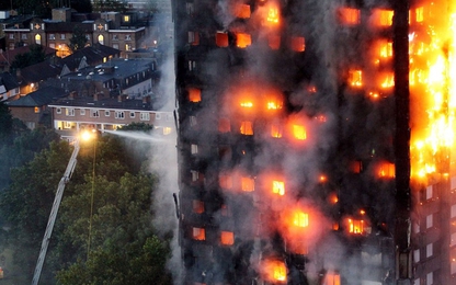 Khung cảnh rợn người sau khi lửa "nuốt chửng" tòa tháp 27 tầng ở London
