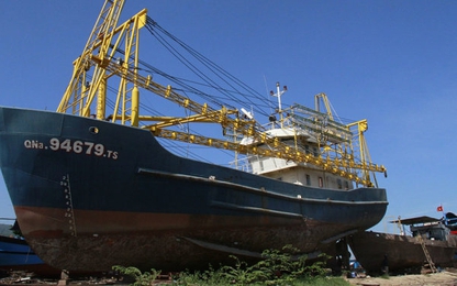 Tàu 16,5 tỉ mới chạy thử đã hỏng, ngư dân Quảng Nam đi kiện