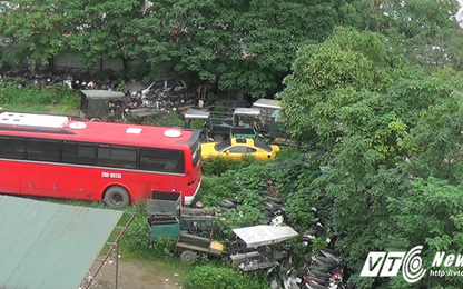 Hàng nghìn ô tô, xe máy biến thành đống sắt vụn ở Hà Nội