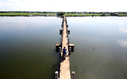 Quảng Nam chi 80 tỷ xây cầu mới cạnh 'máng nước vĩnh biệt'