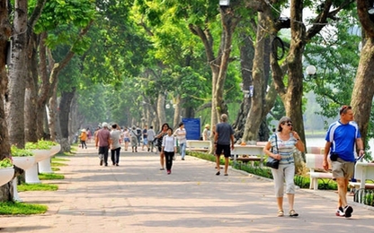 Hà Nội sẽ tổ chức không gian đi bộ quanh Hồ Gươm theo mùa