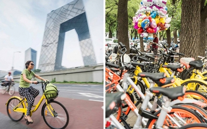 Trung Quốc "quá tải" xe đạp