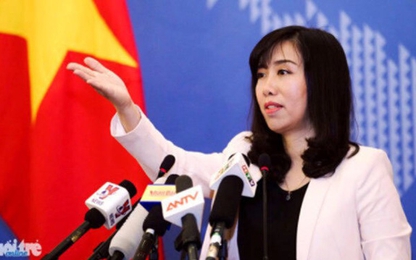 ​VN quan ngại việc Trung Quốc thông báo diễn tập ngoài Vịnh Bắc Bộ