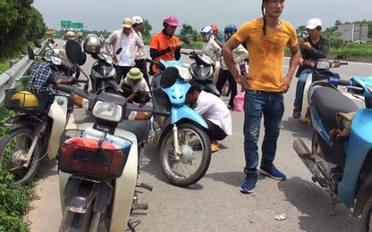 Xác định “thủ phạm” khiến trăm xe thủng lốp trên cao tốc Hà Nội-Bắc Giang