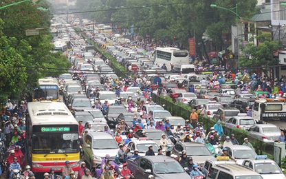 Ý tưởng chống ùn tắc giao thông cho Hà Nội nhận hơn 2 tỷ đồng