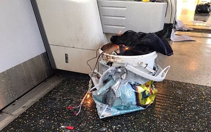 Nổ trên tàu điện ngầm London, nhiều nạn nhân cháy sém mặt