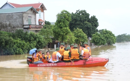 Thực hư thông tin vỡ đê sông Bùi ở Hà Nội