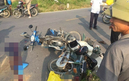 Nam Định: Va chạm giao thông, 2 người đi xe máy tử vong tại chỗ