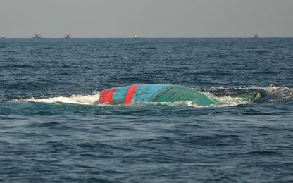 Đắm tàu trên vùng biển Cô Tô, 1 ngư dân mất tích