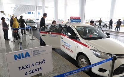 Bộ GTVT bác bỏ tiêu chí riêng về taxi sân bay của Nội Bài
