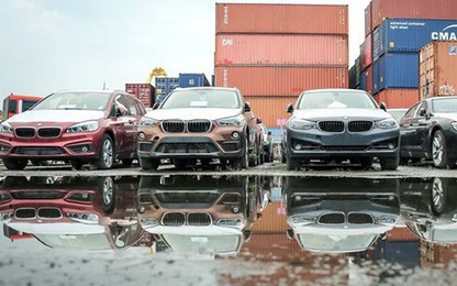 600 xe BMW "phủ bụi" ở cảng Sài Gòn sẽ được đưa về Đức