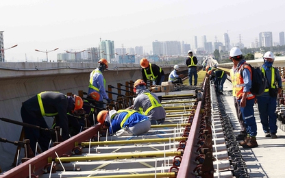 Metro số 1 'cầu cứu' vì cần 1.000 tỉ đồng trả các nhà thầu