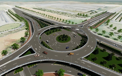 Quảng Nam xây dựng vòng xuyến giao thông hai tầng đầu tiên