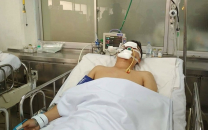 Thượng úy CSGT bị mô tô tông ở Sài Gòn đang nguy kịch