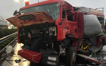 Tai nạn thảm khốc trên cao tốc Pháp Vân-Cầu Giẽ: 1 chiến sỹ tử nạn
