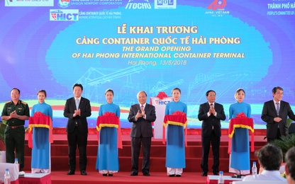 Thủ tướng dự khai trương Cảng Container quốc tế Hải Phòng