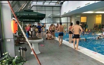 Bé trai đuối nước tử vong khi đi bơi ở bể bơi Hà Nội